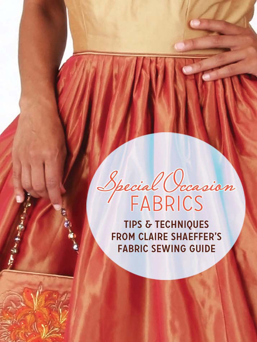 Title details for Special Occasion Fabrics by Claire Shaeffer - Available